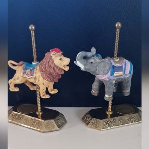 Lion and Elephant Westminster Carousel Collection